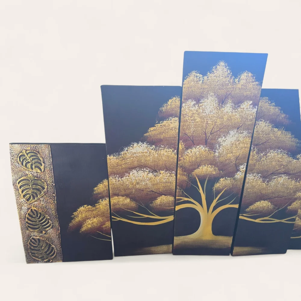 Tree of Life Painting 5 Piece Canvas Set